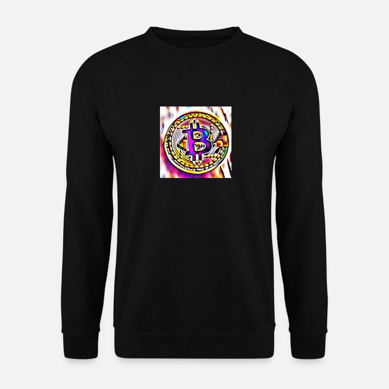 Bitcoin. - Unisex Pullover - Schwarz