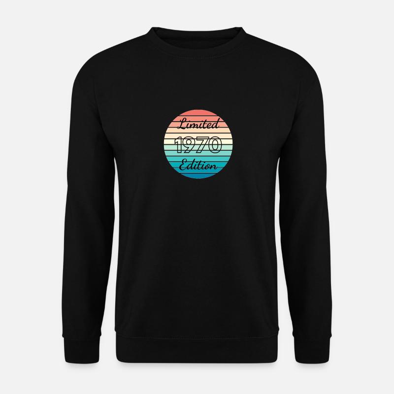 Limited edition 1970 - Unisex Sweatshirt - black