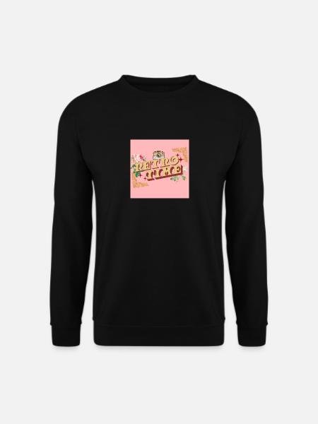 Retro Time T Shirt - Unisex Sweatshirt - black