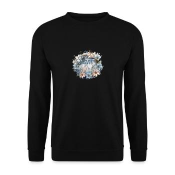 Enterrement de vie de garçon T-shirt femme Team Bride Enterrement de vie de garçon - Sweat-shirt Unisexe - noir - Devant - Alina (178cm) & Michal (187cm)