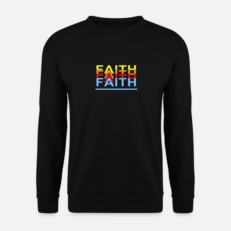 FAITH - Unisex Pullover - Schwarz