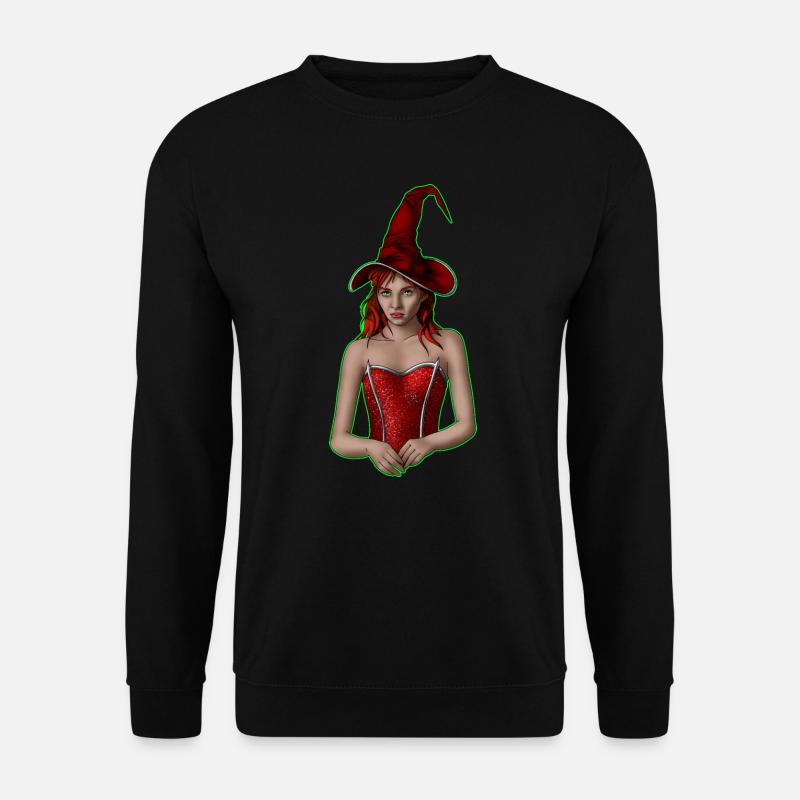 Die Hexe - Unisex Pullover - Schwarz