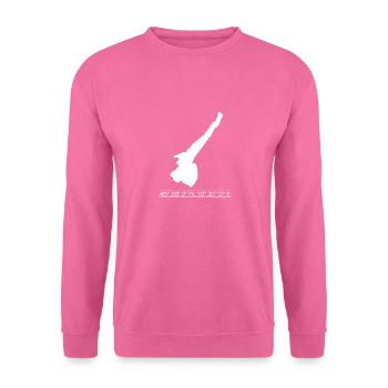Garda | Coordinates | White - Sweat-shirt Unisexe - rose - Devant