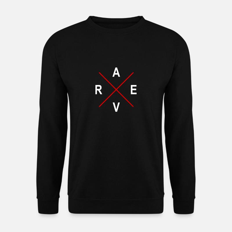 Rave - Unisex Sweatshirt - black