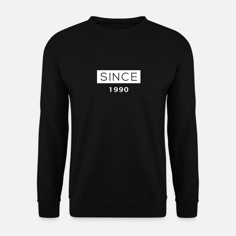 Since - 1990 - Unisex Pullover - Schwarz
