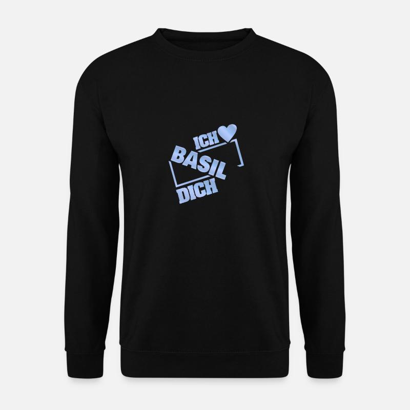 Geschenk für Basil - Unisex Pullover - Schwarz
