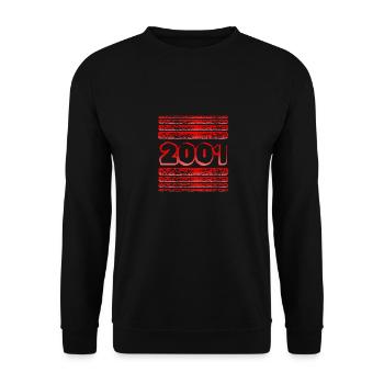 Year 2001 - Unisex Sweatshirt - black - Front - Alina (178cm) & Michal (187cm)
