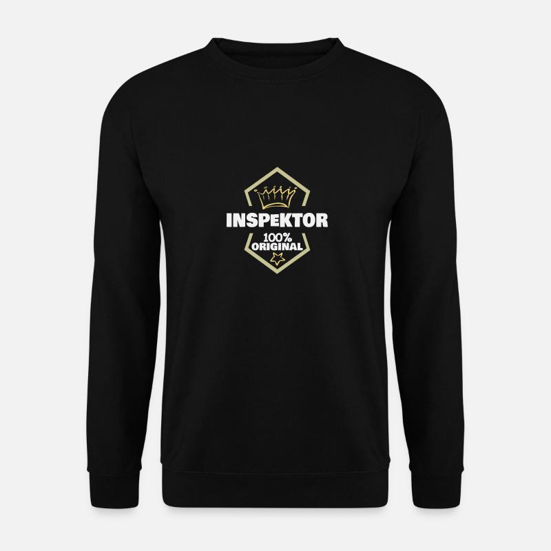 Geschenk für Inspektor - Unisex Pullover - Schwarz