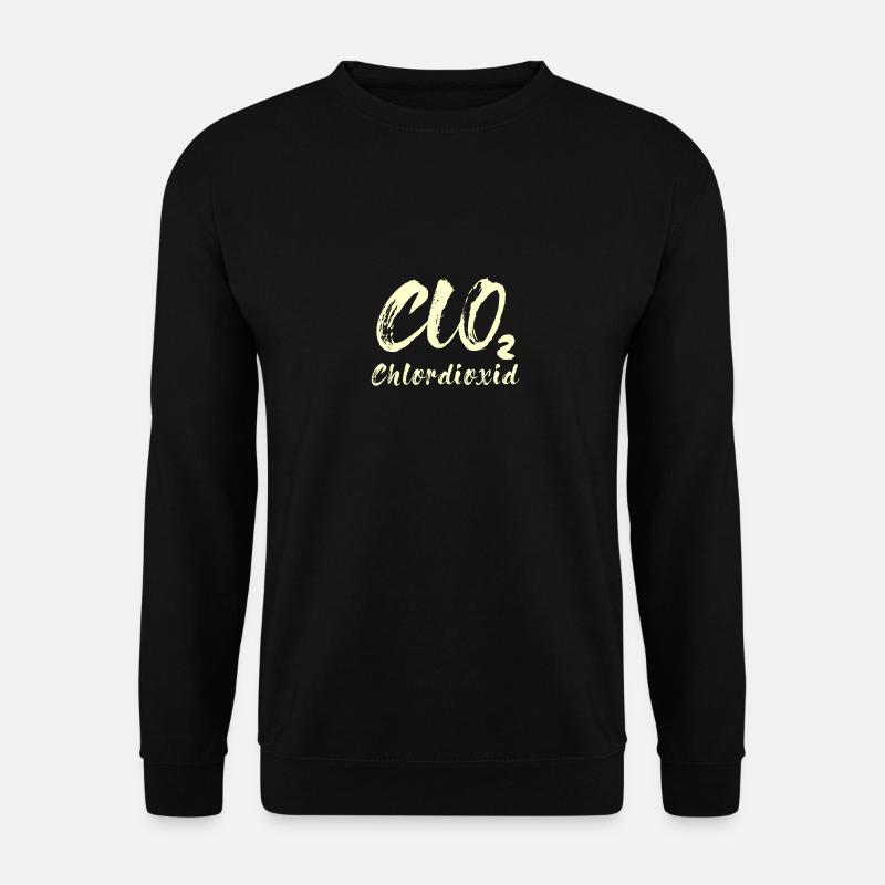 DIOXYDE DE CHLORE - Sweat-shirt Unisexe - noir