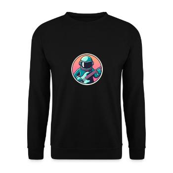 Enchanted Chords - Unisex Sweatshirt - black - Front - Alina (178cm) & Michal (187cm)