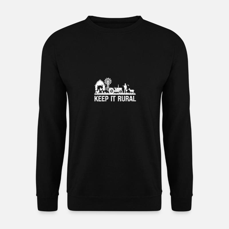 Staying rural - Unisex Sweatshirt - black