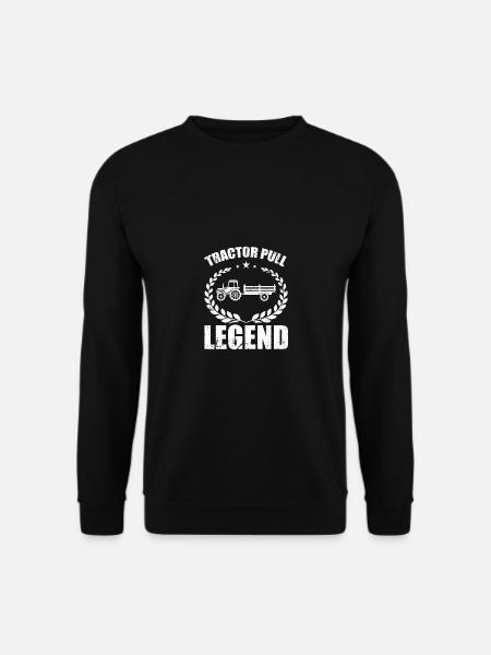 Tractor Pull Legend - - Unisex Pullover - Schwarz
