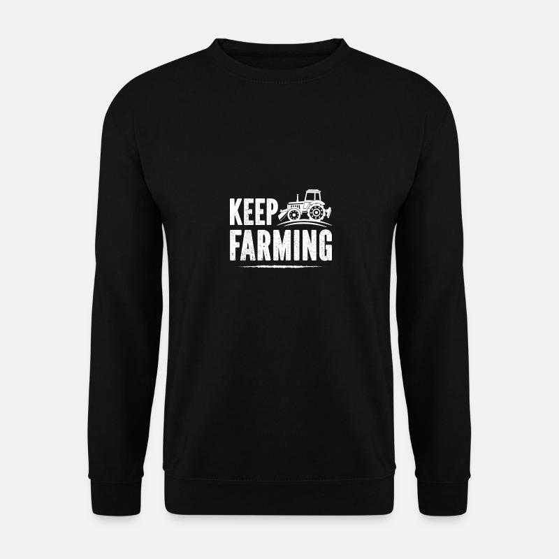 Keep Farming - - Unisex Sweatshirt - black