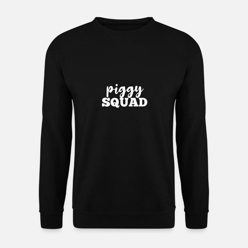 Piggy Squad - - Unisex Sweatshirt - black