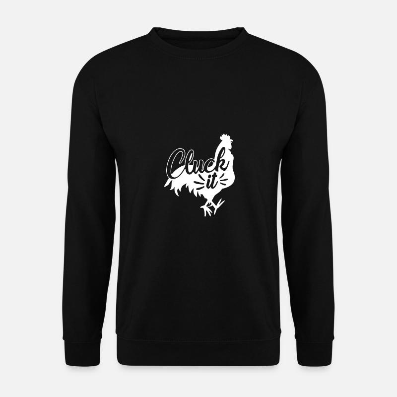 Caqueter- - Sweat-shirt Unisexe - noir