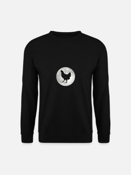 Full Moon - Hen - - Unisex Sweatshirt - black