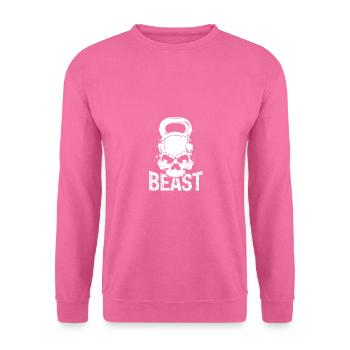 Beast- - Unisex Sweatshirt - pink - Front