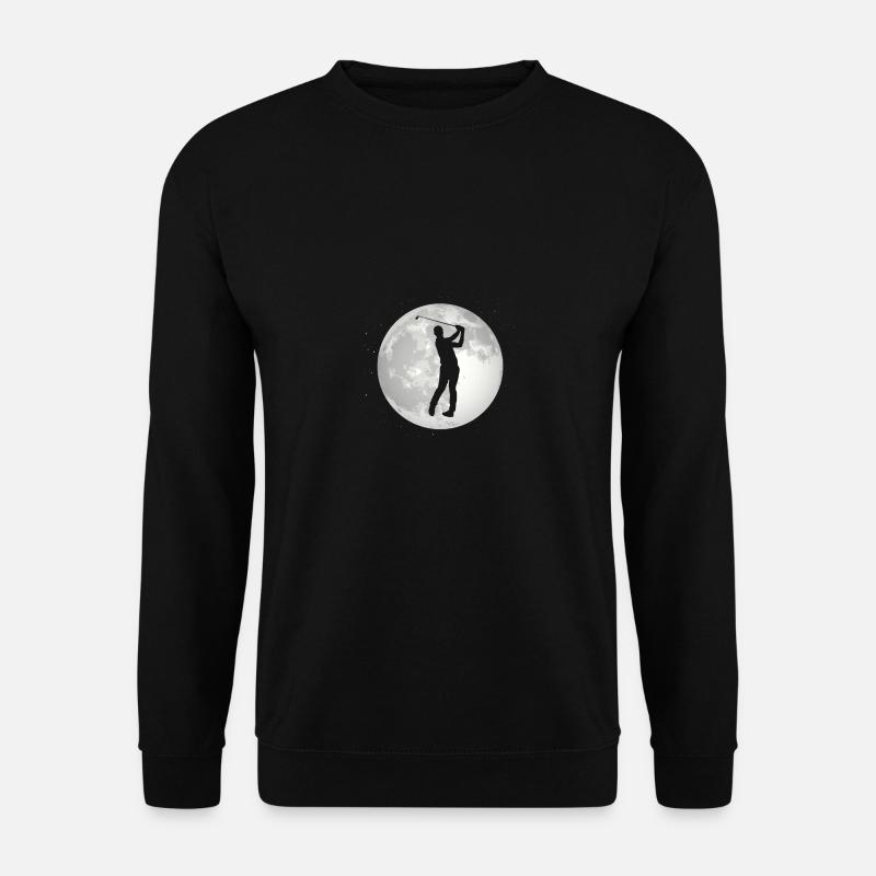 Pleine Lune - Golf - - Sweat-shirt Unisexe - noir