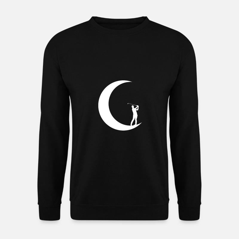 Crescent Moon - Golf - - Sweat-shirt Unisexe - noir