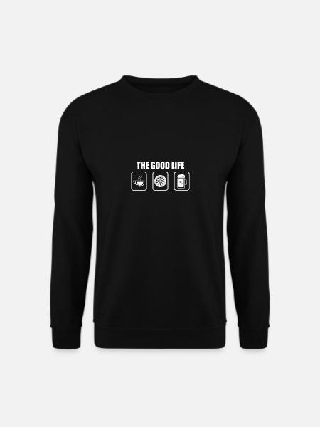 The Good Life - Dartboard - - Unisex Sweatshirt - black
