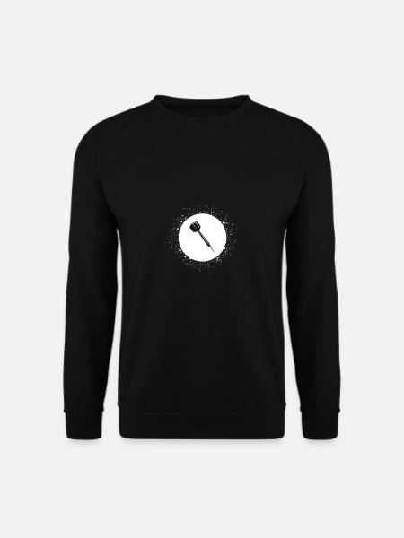 Sparkling Circle - Dart - - Unisex Sweatshirt - black
