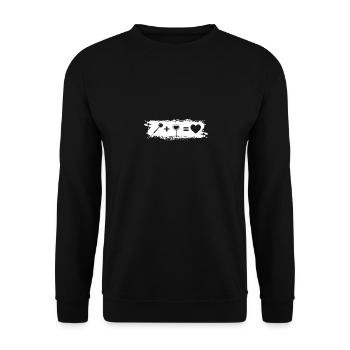 Grunge Rectangle - Heart - Wine - Darts - - Unisex Sweatshirt - black - Front - Alina (178cm) & Michal (187cm)