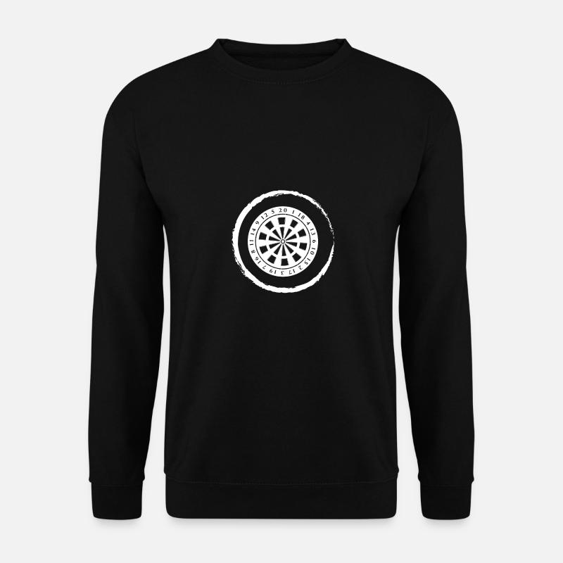 Grunge Circle - Fléchettes - - Sweat-shirt Unisexe - noir
