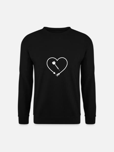 Arrowheart - Dart - - Unisex Sweatshirt - black