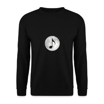 Vollmond - Musik - - Unisex Pullover - Schwarz - Vorne - Alina (178cm) & Michal (187cm)