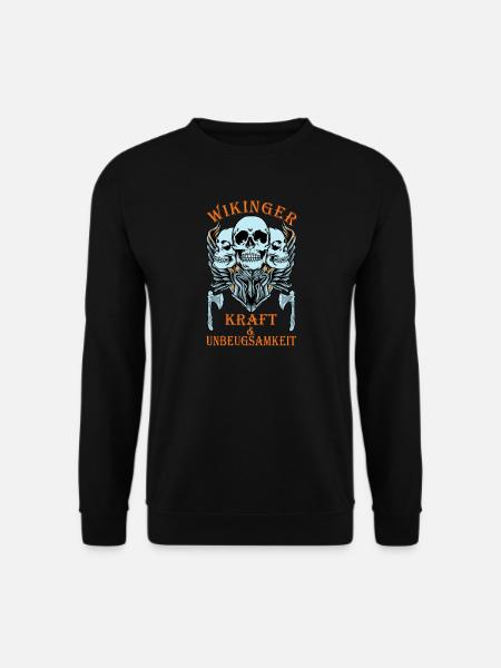 Wikinger Krieger, Krieger, Wikinger - Unisex Pullover - Schwarz