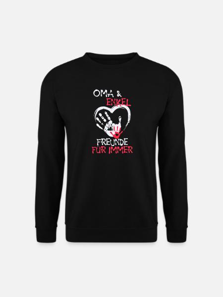 Lieblingsoma Oma Großmutter Statement Ruhestan - Unisex Pullover - Schwarz