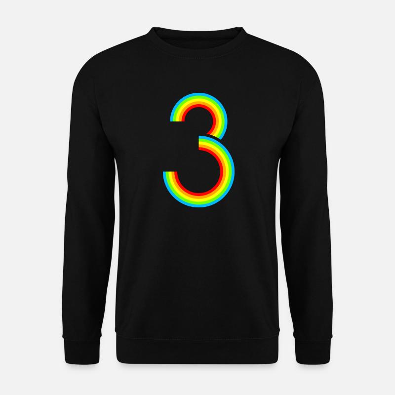 Schon 3 Jahre! - Unisex Pullover - Schwarz