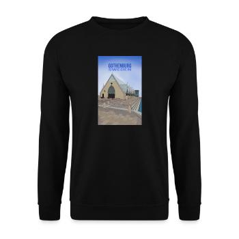 Gothenburg Sweden - Unisex Sweatshirt - black - Front - Alina (178cm) & Michal (187cm)