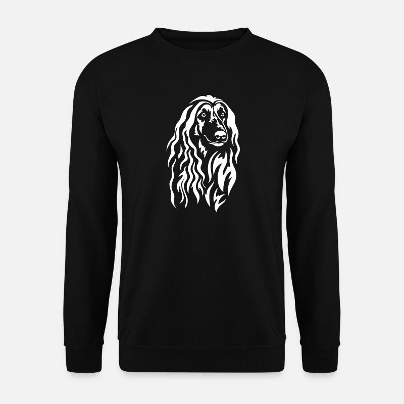 Afghane Kopf "Black Edition" - Unisex Pullover - Schwarz