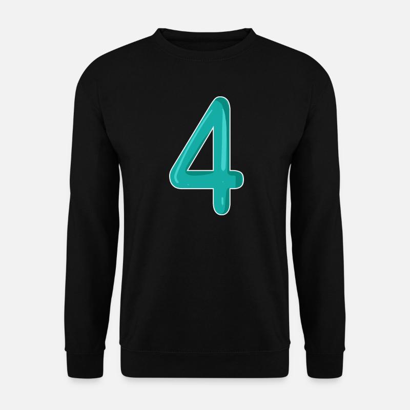 4 - Sweat-shirt Unisexe - noir