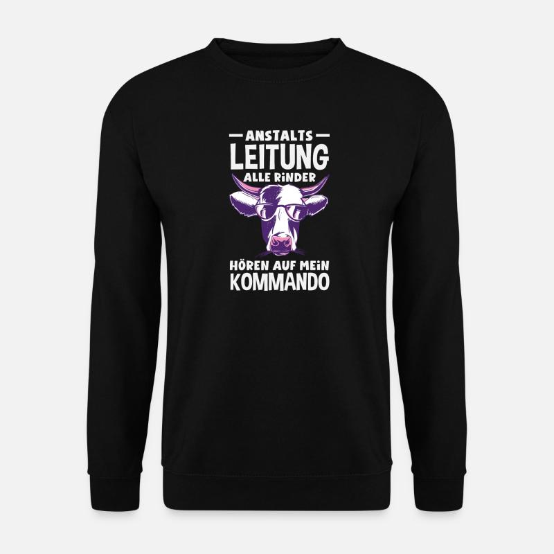 Anstaltsleitung Chef Leitung - Unisex Pullover - Schwarz