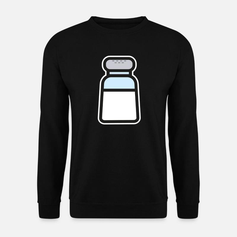Salz - Unisex Pullover - Schwarz