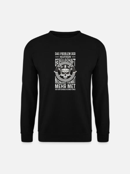 Viking Outfit Valhalla Norse Mythology - Unisex Sweatshirt - black