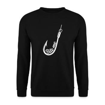 Graphique Hook de Me - Sweat-shirt Unisexe - noir - Devant - Alina (178cm) & Michal (187cm)