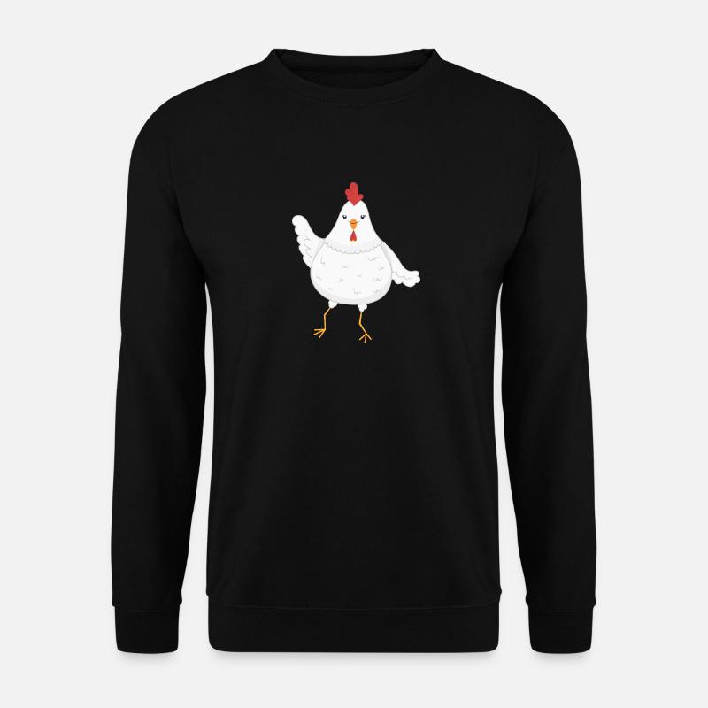 Chicken chickens - Unisex Sweatshirt - black