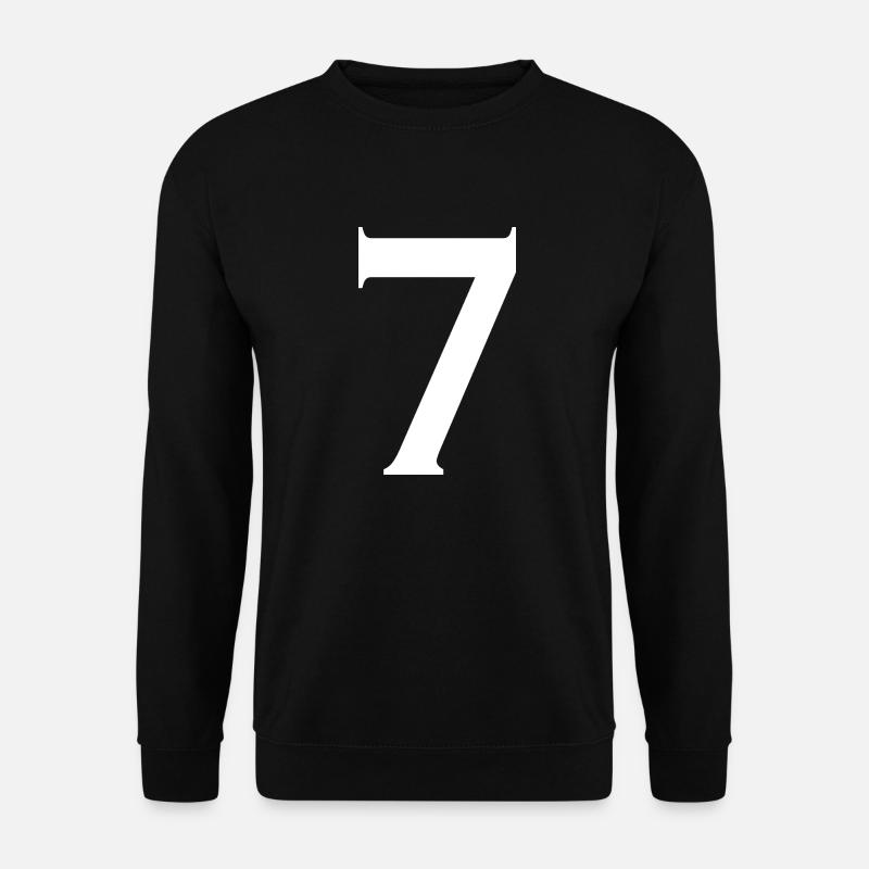 7 - Unisex Sweatshirt - black