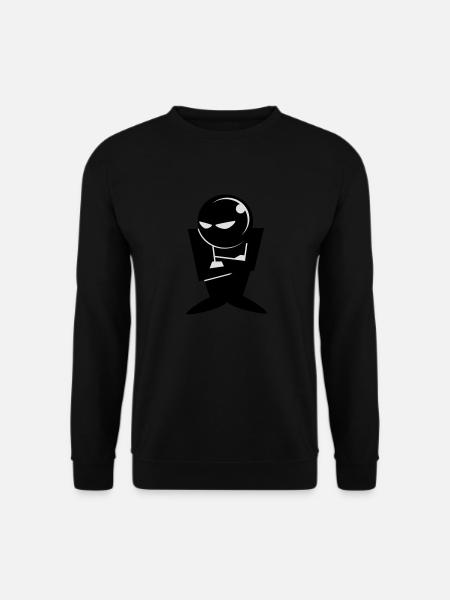 Grumpy - Unisex Sweatshirt - black
