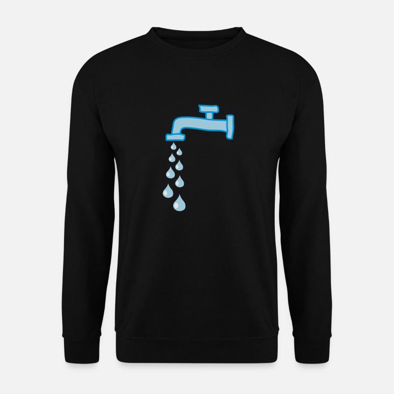 wasserhahn_3c - Unisex Pullover - Schwarz