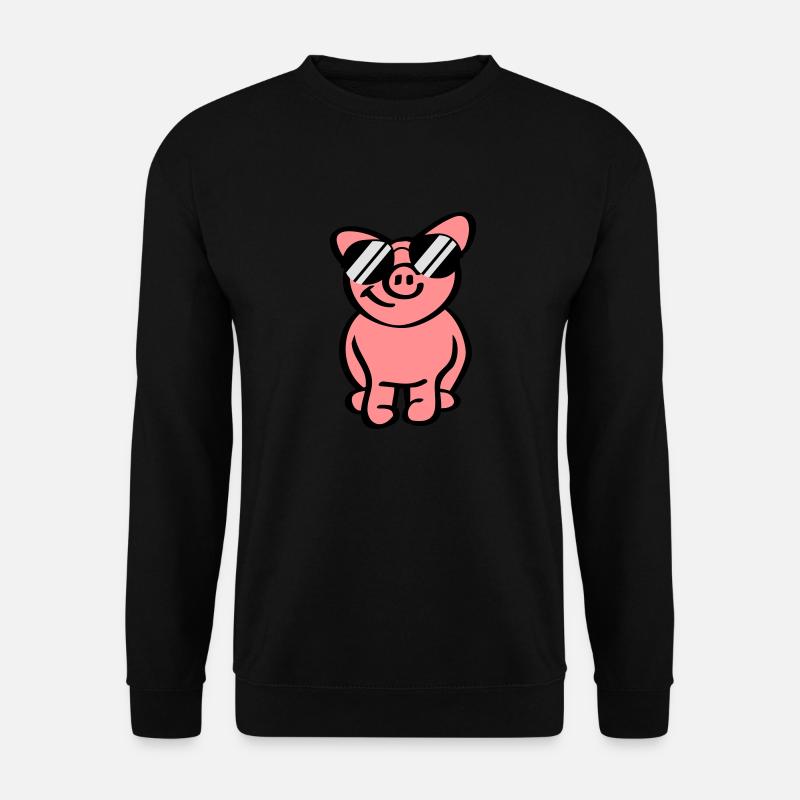 Cool Pig - Unisex Sweatshirt - black