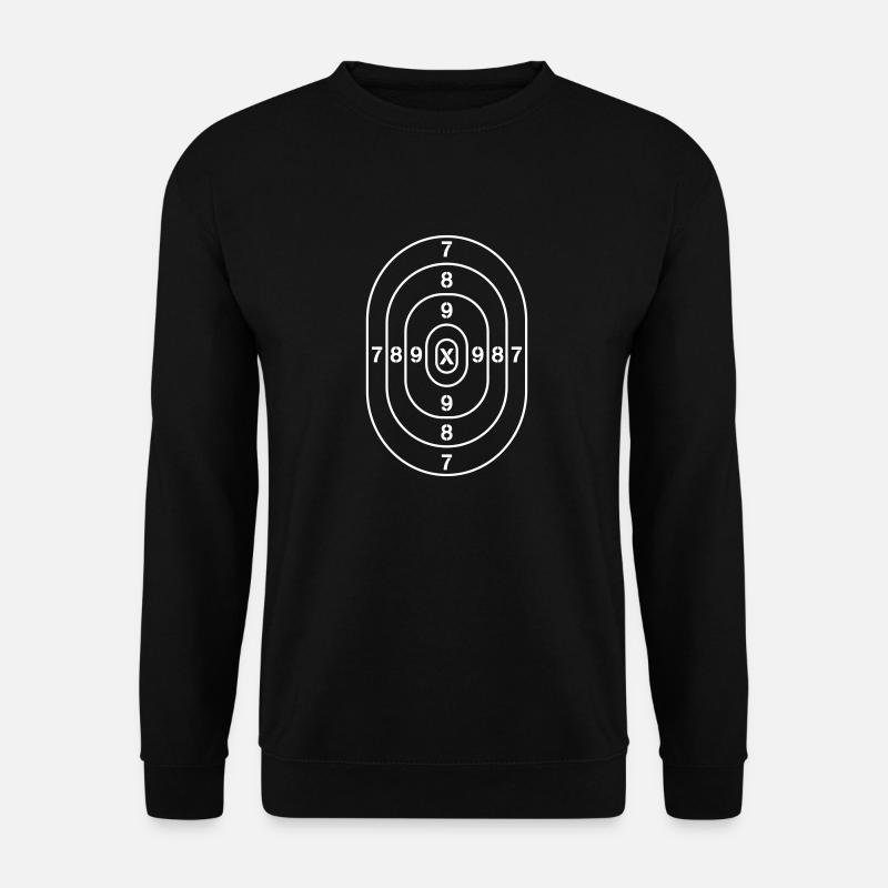 Zielscheibe - Unisex Pullover - Schwarz