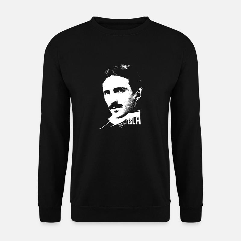 Nikola tesla - Unisex Pullover - Schwarz