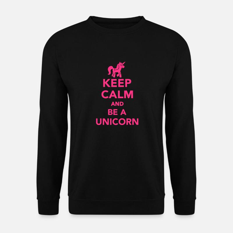 Einhorn - Unisex Pullover - Schwarz