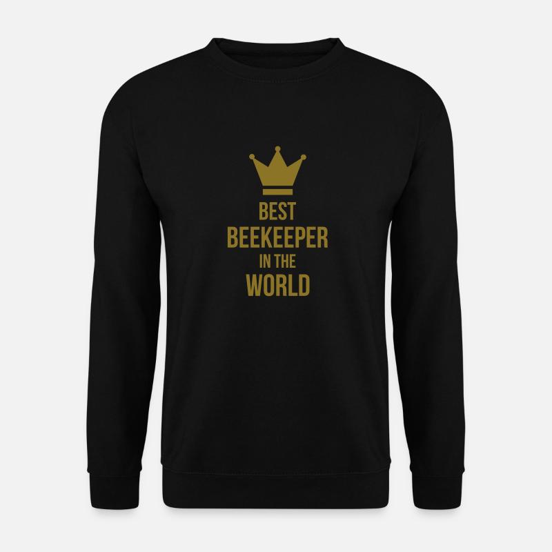 Imker / Biene / Honig / Natur / bio / grün - Unisex Pullover - Schwarz