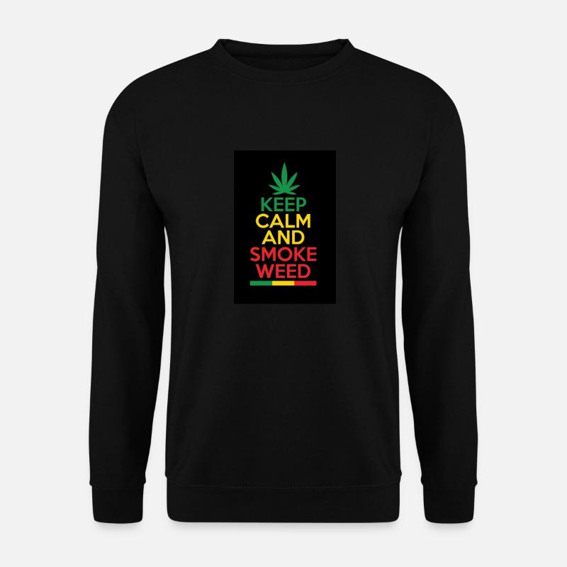 Smoke Weed - Unisex Pullover - Schwarz