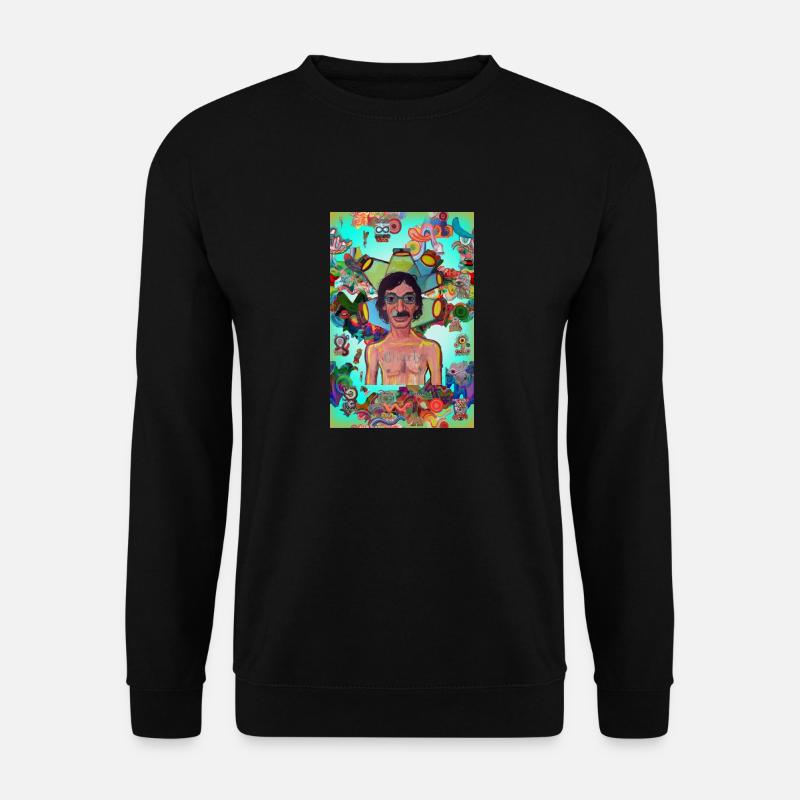 charly und Graffiti - Unisex Pullover - Schwarz
